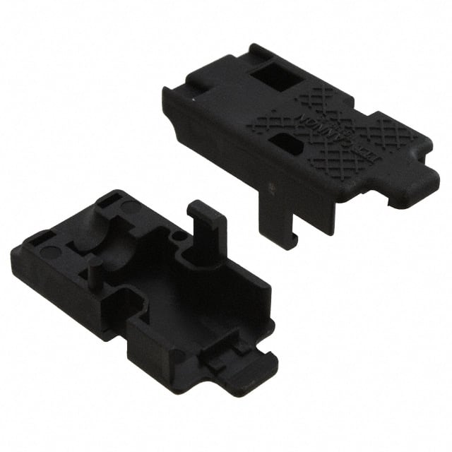 DE11533920 CONN BACKSHELL 9POS 180DEG BLACK