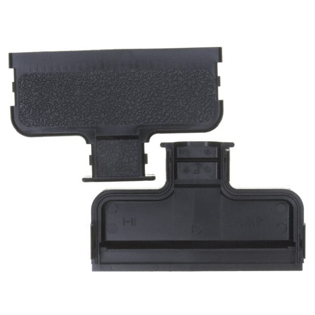 4-552008-1 CONN BACKSHELL 50POS 180DEG BLK