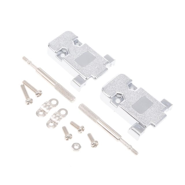 DE09-HD-PN-TS D-SUB HOOD METALIZED 9 WAY THUMB