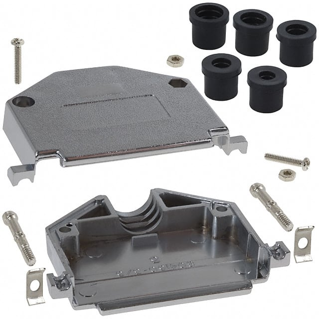 979-050-020-121 CONN BACKSHELL 50POS 180DEG SHLD