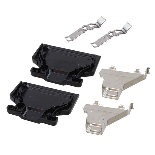 787229-1 CONN BACKSHELL 68POS 180DEG SHLD
