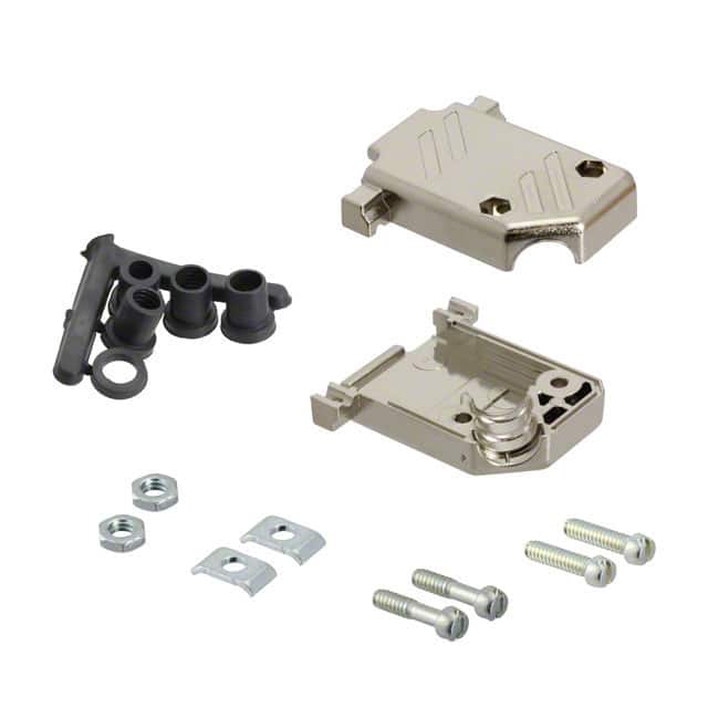 3357-6515-1C CONN BACKSHELL 15POS 45DEG SHLD