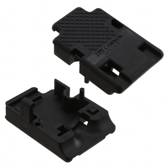 DA11533921 CONN BACKSHELL 15POS 180DEG BLK