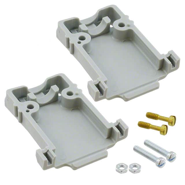 206471-1 CONN BACKSHELL 15P 90/180DEG GRY