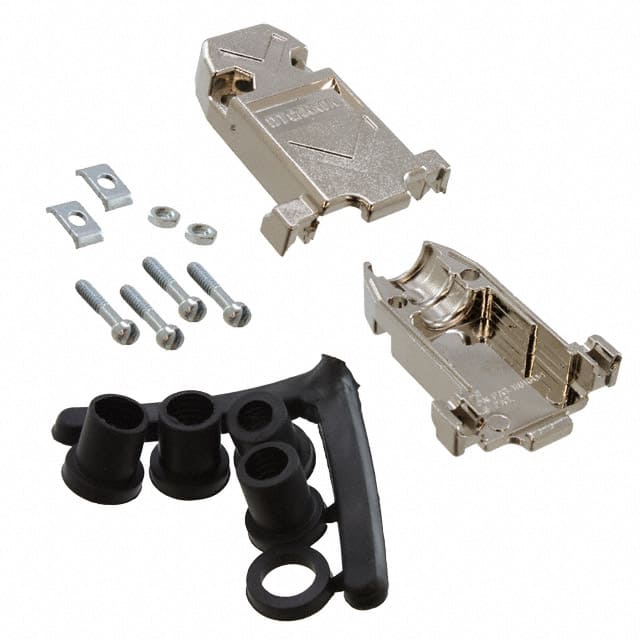 980-2000-350 CONN BACKSHELL 9POS 180DEG SHLD