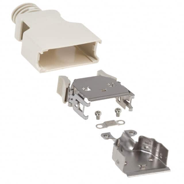 10320-3210-000 CONN BACKSHELL 20POS 180DEG SHLD