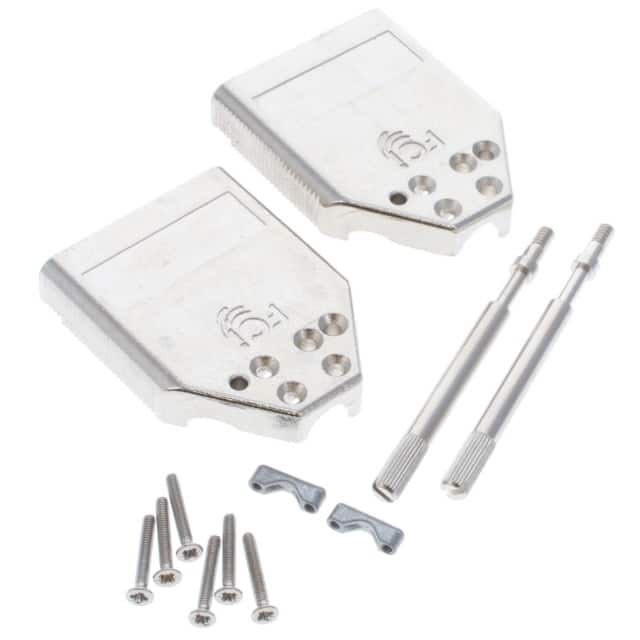 8655MH0901LF CONN BACKSHELL 9POS 180DEG SHLD