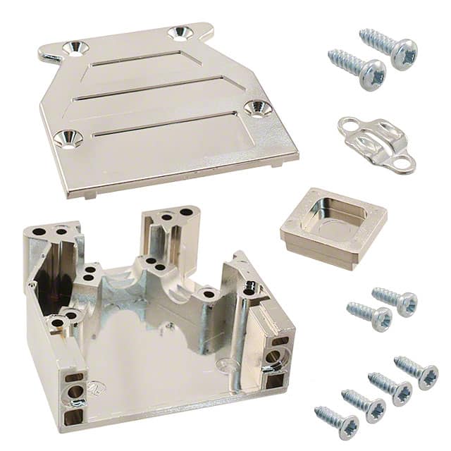 09670150453 CONN BACKSHELL 15P 45/180DEG SHD