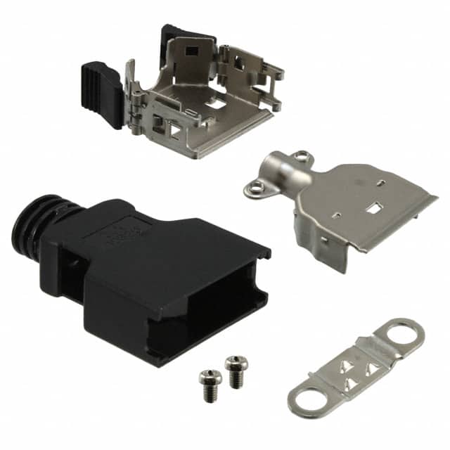 10320-3210-006 CONN BACKSHELL 20POS 180DEG SHLD