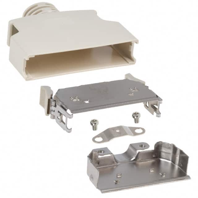 10350-3210-000 CONN BACKSHELL 50POS 180DEG SHLD