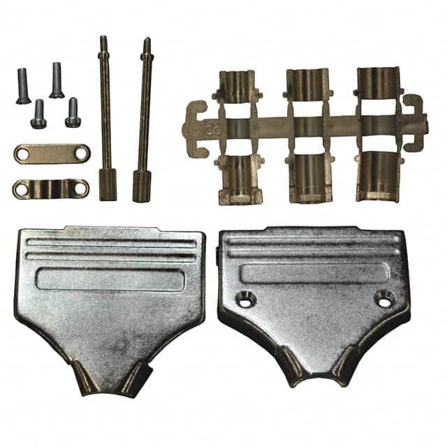 952-025-030R121 CONN BACKSHELL 25POS 180DEG SHLD