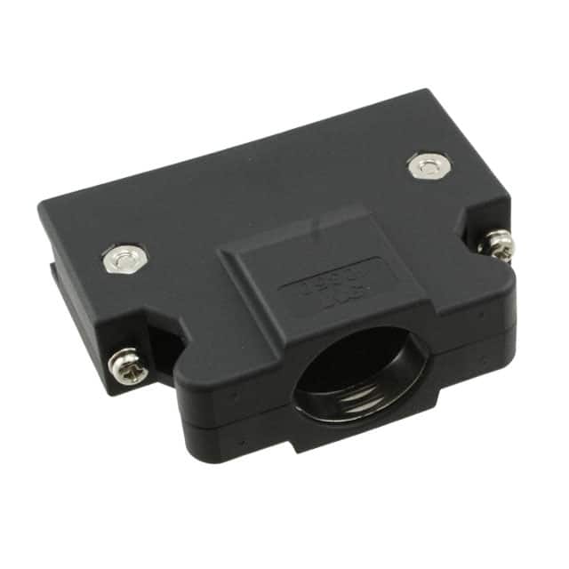 10350-52A0-008 CONN BACKSHELL 50POS 180DEG BLK