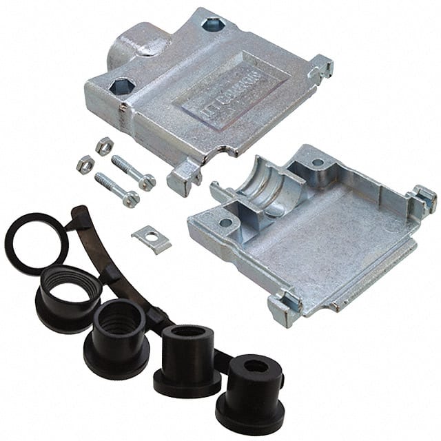 980-2000-347 CONN BACKSHELL 25POS 180DEG SHLD
