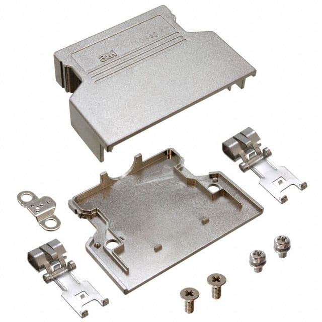 10340-C200-00 CONN BACKSHELL 40POS 180DEG SHLD