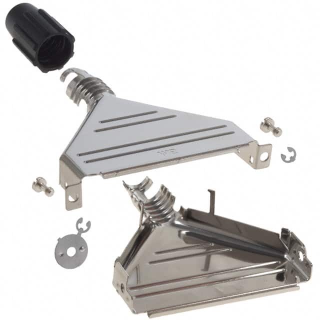 3357-9237 CONN BACKSHELL 37POS 180DEG SHLD