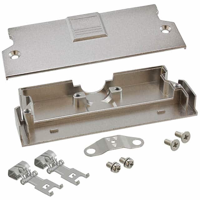 103A0-C200-00 CONN BACKSHELL 100P 180DEG SHLD