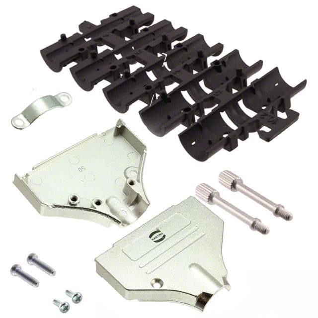 09670500343 CONN BACKSHELL 50POS 180DEG SHLD