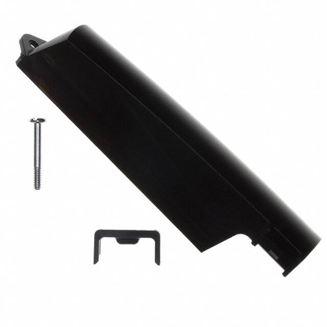 5552560-1 CONN BACKSHELL 50POS 90DEG BLACK