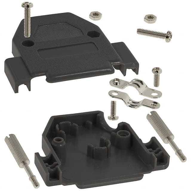 993-025-010R031 CONN BACKSHELL 25POS 45DEG GRAY