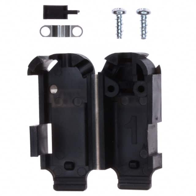 5750100-1 CONN BACKSHELL 9P 120/180DEG BLK