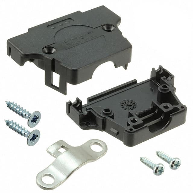 1731110021 CONN BACKSHELL 25POS 180DEG BLK
