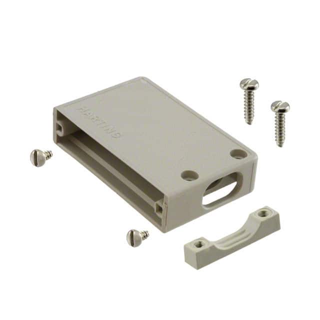 09670250511 CONN BACKSHELL 25POS 90DEG GRAY