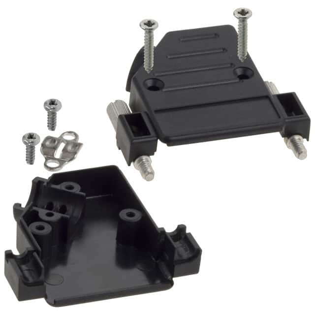 974-015-010-011 CONN BACKSHELL 15POS 40DEG BLACK