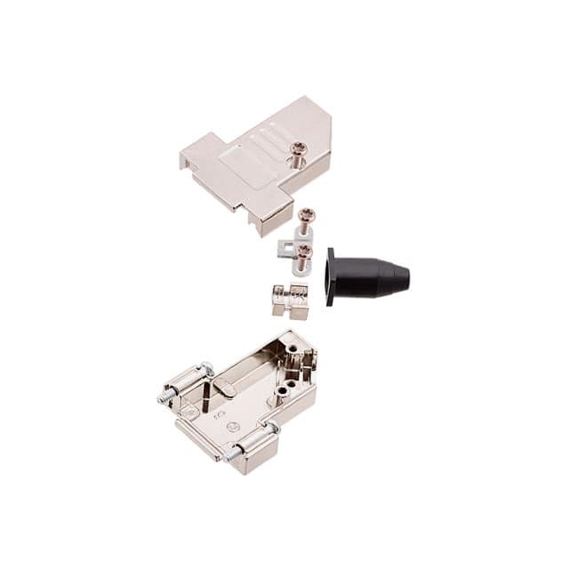 ACOV-SUB-09MB33 CONN BACKSHELL 9P 45DEG SHLD SLV
