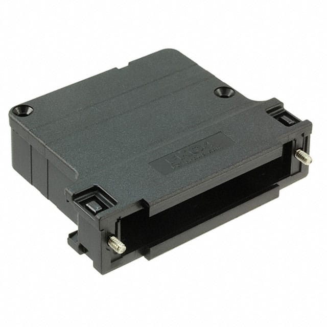 1731110032 CONN BACKSHELL 37POS 70DEG BLACK