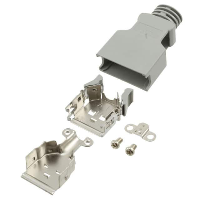 10314-3210-003 CONN BACKSHELL 14POS 180DEG SHLD