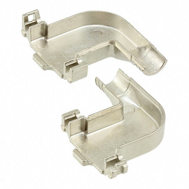 134752-3 CONN BACKSHELL 9P 90DEG SHLD SLV