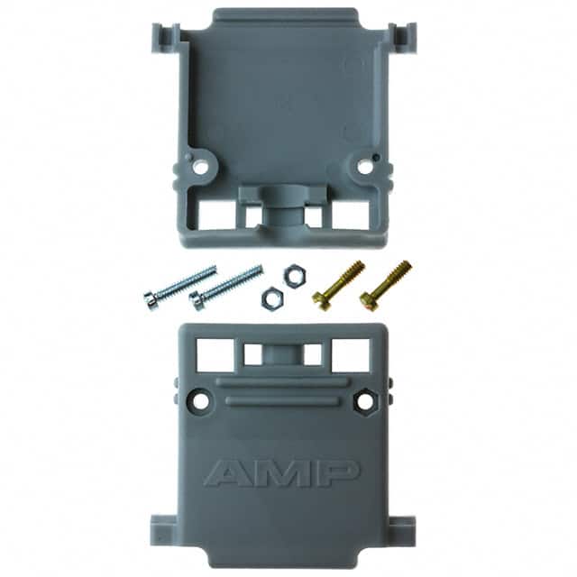206472-1 CONN BACKSHELL 25P 90/180DEG GRY