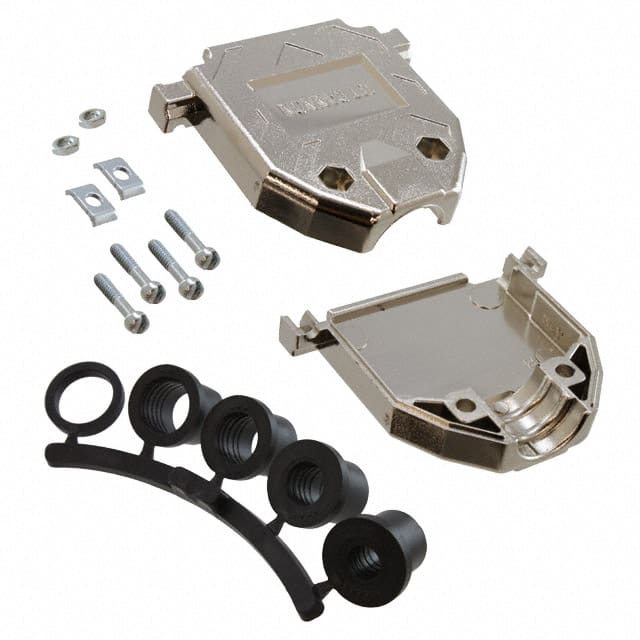 980-2000-352 CONN BACKSHELL 25POS 180DEG SHLD