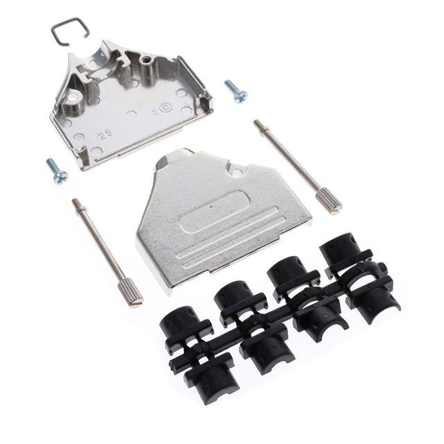 ACOV-SUB-25MB40 CONN BACKSHELL 25POS 180DEG SHLD