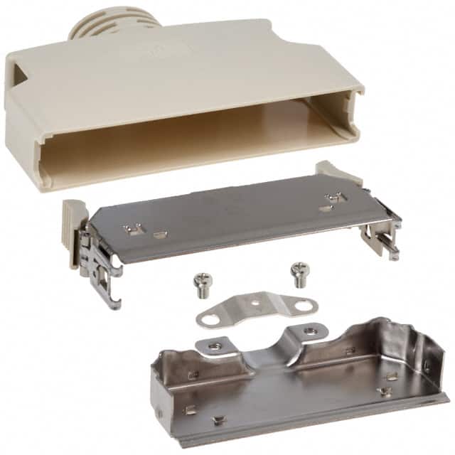10368-3210-000 CONN BACKSHELL 68POS 180DEG SHLD