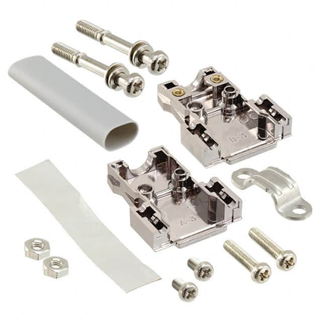 XM2S-0911 CONN BACKSHELL 9POS 180DEG SHLD