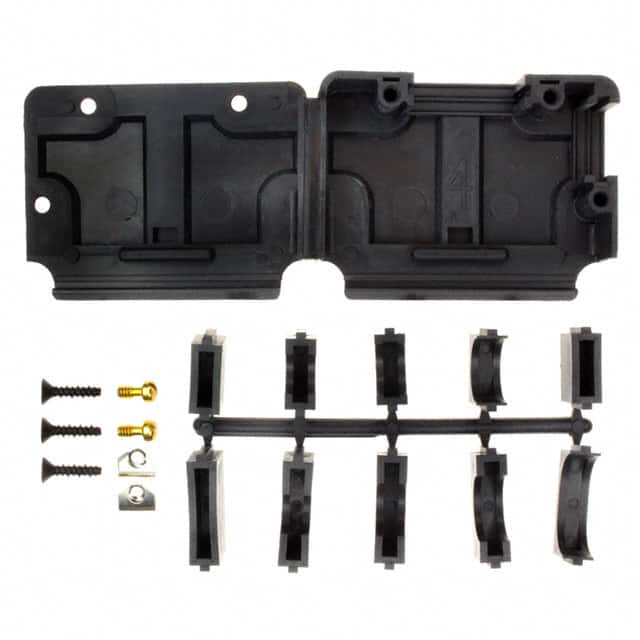 1-5207908-0 CONN BACKSHELL 37P 90/180DEG BLK