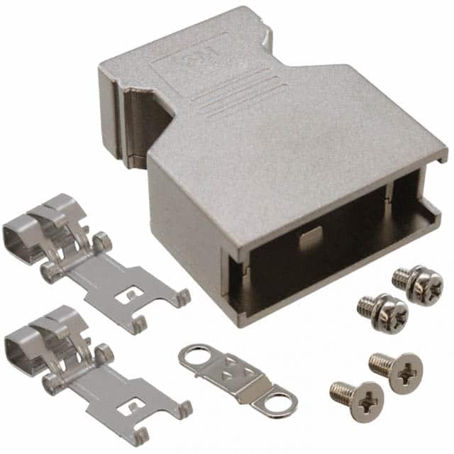 10314-C200-00 CONN BACKSHELL 14POS 180DEG SHLD