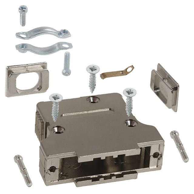 982-025-020R121 CONN BACKSHELL 25P 90/180DEG SHD