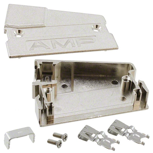 5749202-2 CONN BACKSHELL 50POS 75DEG SHLD