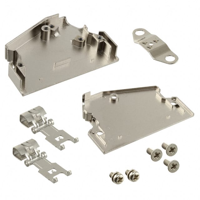 10368-C500-00 CONN BACKSHELL 68POS 60DEG SHLD