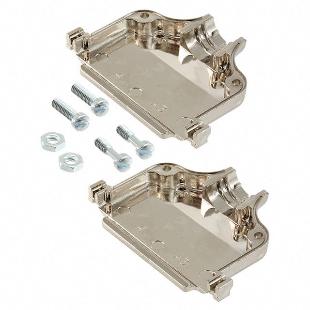 5747100-3 CONN BACKSHELL 37POS 180DEG SHLD