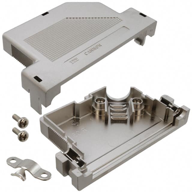 DD12107353 CONN BACKSHELL 50POS 50DEG SHLD