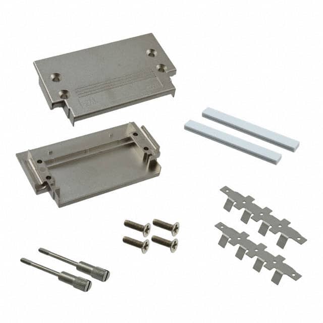 10368-12R1-00 CONN BACKSHELL 68POS 180DEG SHLD