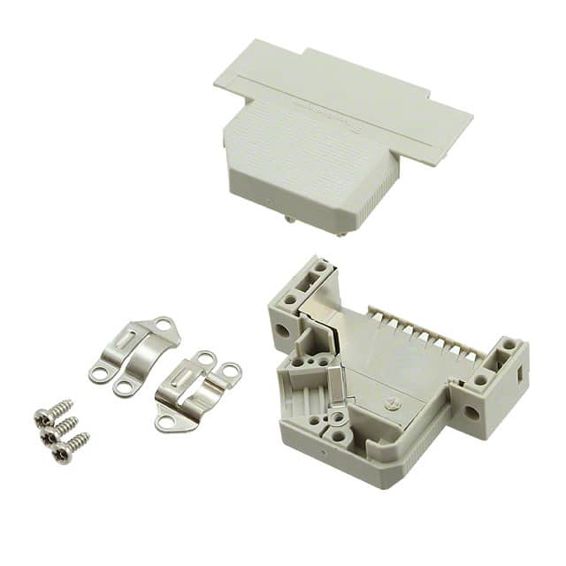 6-1393738-1 CONN BACKSHELL 25P 37.5DEG SHLD