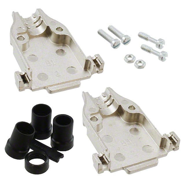5748676-2 CONN BACKSHELL 15POS 180DEG SHLD