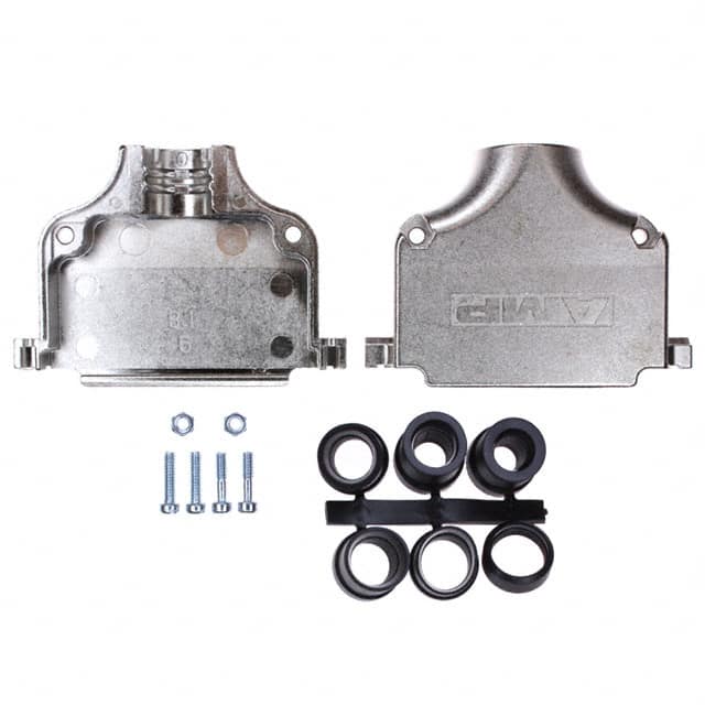 748676-5 CONN BACKSHELL 50POS 180DEG SHLD