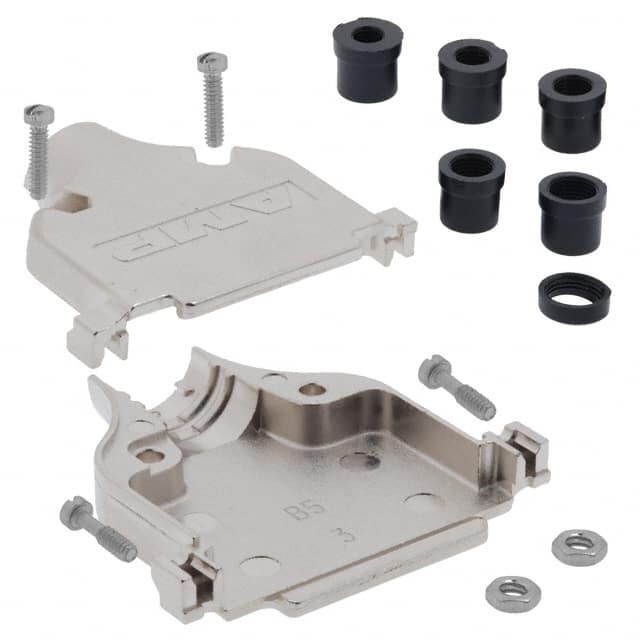 5748676-3 CONN BACKSHELL 25POS 180DEG SHLD
