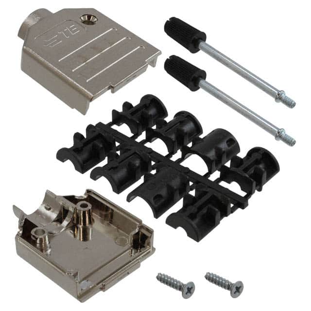 2198617-9 CONN BACKSHELL 9POS 180DEG SHLD