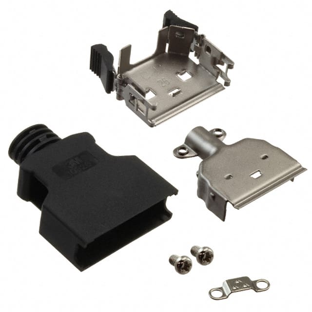 10326-3210-006 CONN BACKSHELL 26POS 180DEG SHLD